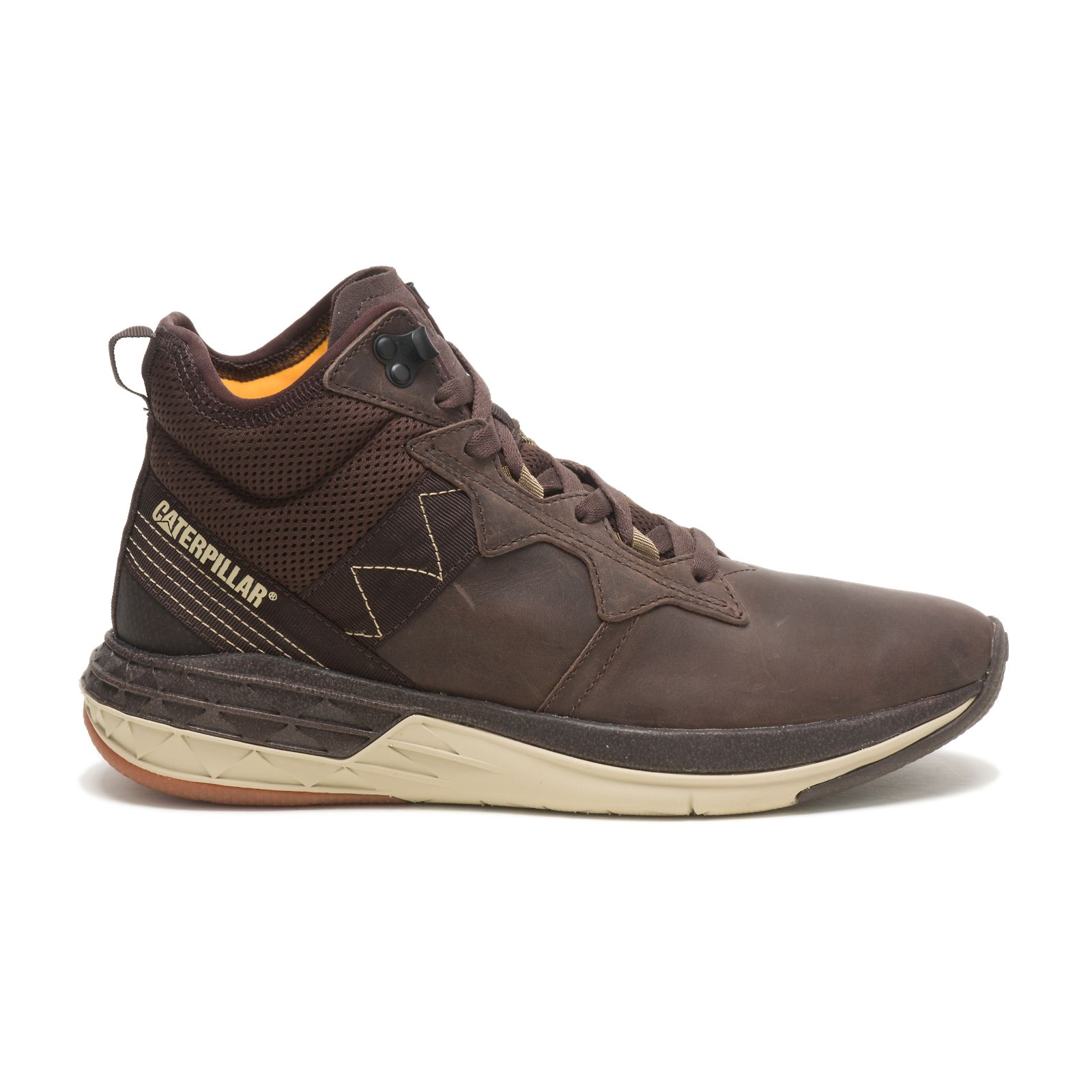 Caterpillar Shoes Karachi - Caterpillar Cityrogue Mid Mens Sneakers Coffee (286154-ZTP)